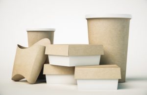 Embalagem não sustentável